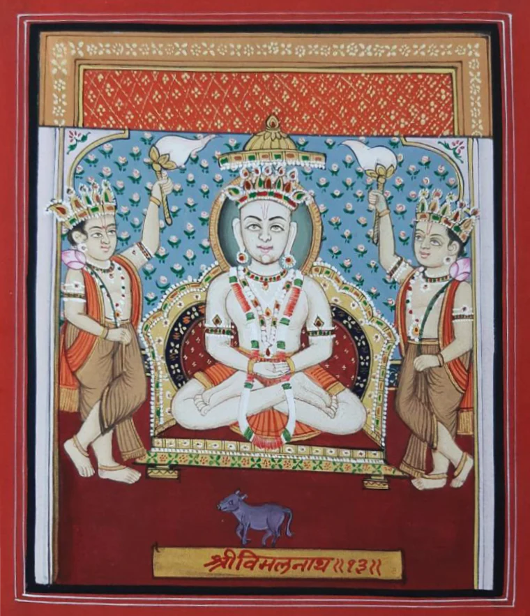 Article on Pichwai art and Vimalanatha Bhagwan